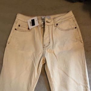 Adika Cream Jeans